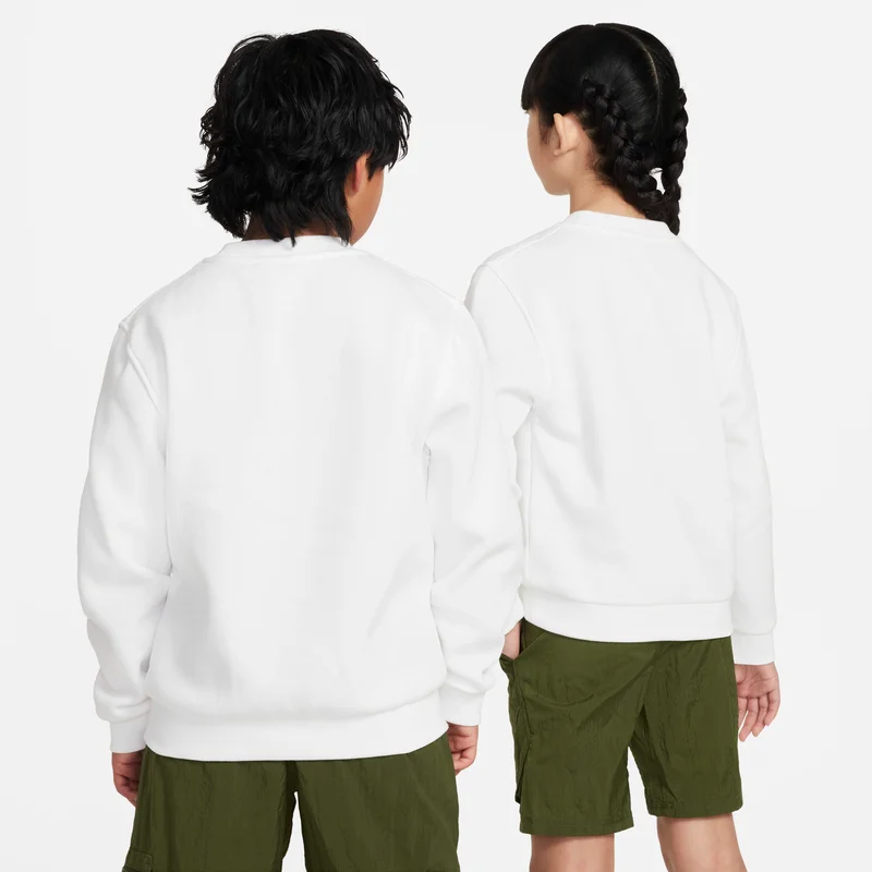 نايكي سبورتسوير كلوب فليس سويتشيرت للأطفال الكبار